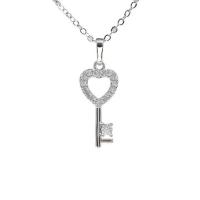 ราคา ValueJewelry สร้อยคอพร้อมจี้ ประดับคริสตัลแท้ ลายกุญแจ หัวใจ Key&Heart ขนาดกลาง NK101 (341431-619256010)