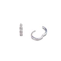 ราคา ValueJewelry ต่างหูห่วง คริสตัลแท้ 1แถว ขนาดเล็ก ER1233 (330650-592702010)