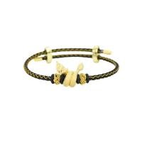 ราคา Shinee Jewellery ชาร์มพญานาค ขนาด Freesize สายสีดำทอง ไหมสีทอง (589190-583855010)