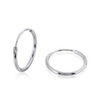 ราคา Beauty Jewelry ต่างหูห่วง เงินแท้ 92.5% รุ่น ES3028 (376535-687521010)