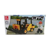 ราคา Onelink Toys บริคก่อสร้าง รถโฟล์คลิฟท์ (376690-687778010)