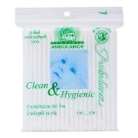 ราคา รถพยาบาล สำลีก้านเด็ก 100 ก้าน (แพ็ก 6 ซอง) (512214-444351010)