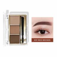 ราคา NEE CARA พาเลทคิ้วเนื้อฝุ่น 3 COLOR MIX BROW POWDER 4.5 กรัม (423022-331718010)