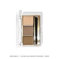ราคา NEE CARA พาเลทคิ้วเนื้อฝุ่น 3 COLOR MIX BROW POWDER 4.5 กรัม (374517-684091010)