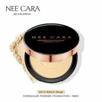 ราคา NEE CARA แป้งผสมรองพื้น SOFT LIGHT & COLORFUL POWDER CAKE 15g (367198-305855010)