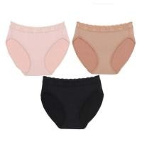 ราคา Wacoal กางเกงในบิกินี่ รุ่น WU1T35 เซ็ต 3 ชิ้น (สีเบจ สีดำ สีโอวัลติน) (327087-712197010)