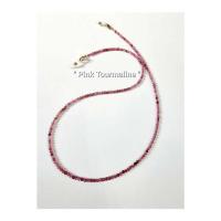 ราคา BOHO-BOHO JEWELRY สายคล้องแมสคล้องแว่นตาหินนำโชค หินพิ้งทัวร์มารีน (563844-537878010)