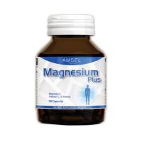 ราคา Amsel Magnesium Plus แมกนีเซียม พลัส บรรจุ 30 แคปซูล (562840-535800010)