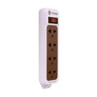 ราคา Toshino รางปลั๊กไฟ 4 ช่อง สาย VCT 3 x 0.75 ยาว 2 เมตร N1-375-2M (WH) (346624-300307010)