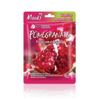 ราคา Moods แผ่นมาสก์หน้า Pomegranate Moist And Bright 3D Mask 38มล. (แพ็ก 5 แผ่น) (339692-616382010)