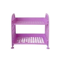 ราคา TINTIN SHOP ชั้นวางของพลาสติก 2 ชั้น 1 แถม 1 (336239-717227010)