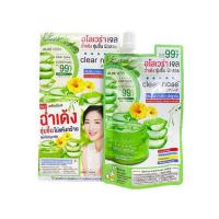 ราคา Clear nose เจลว่านหางจระเข้ Aloe Vera Soothing Brightening Gel 50 มล. (แพ็ก 6 ซอง) (589147-583763010)