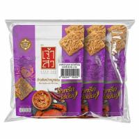 ราคา เจ้าสัว ข้าวตังหน้าหมูหยอง รสน้ำพริกไข่มันปู 80 กรัม (แพ็ก 3 ชิ้น) (337505-717837010)