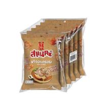 ราคา เจ้าสัว สแนคซ์ ข้าวอบกรอบรสหมูกระทะน้ำจิ้มแซ่บ 30 กรัม (แพ็ก 6 ชิ้น) (383100-697486010)