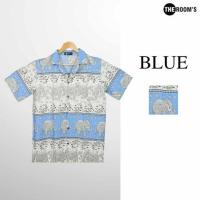 ราคา THE ROOM'S - เดอะรูม เสื้อช้าง ลายก้านกล้วย สีฟ้า (334576-716622010)