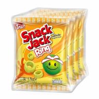 ราคา สแน็คแจ๊ค ริง ขนมถั่วลันเตาอบกรอบ รสดั้งเดิม 50 กรัม (แพ็ก 4 ชิ้น) (341136-719610010)
