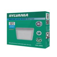 ราคา SYLVANIA โคมไฟดาวน์ไลท์ติดลอย รุ่น BRAVO SURF LED SQ 12W ขอบขาว แสงขาว (373085-682102010)
