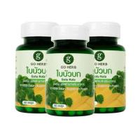 ราคา Go Herb ใบบัวบก บรรจุ 60 แคปซูล แพ็ก 3 กระปุก (340984-719544010)