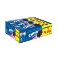 ราคา โอรีโอ คุกกี้แซนวิชสอดไส้ครีมสตรอเบอร์รี่ 35 กรัม (แพ็ก 12 ชิ้น) (376106-686484010)