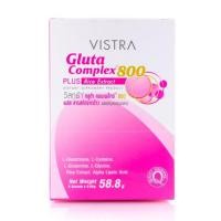 ราคา VISTRA กลูต้าคอมเพล็กซ์ 800 พลัส แพ็ก 6 ซอง (7 เม็ด/ซอง) (325081-587368010)