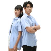 ราคา THE ROOM'S เสื้อเชิ้ตแขนสั้นคอปก ผ้าอ็อกฟอร์ด สีฟ้า (341939-719884010)