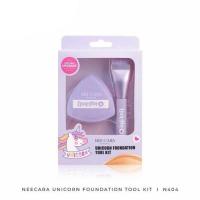 ราคา Nee Cara ชุดเซ็ทแปรงแต่งหน้า Unicorn Foundation Tool Kit N404 (2ชิ้น/ชุด) (342641-720467010)