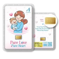 ราคา Ausiris ทองคำแท่ง 96.5 น้ำหนัก 0.1 กรัม Pure Love (343051-720869010)