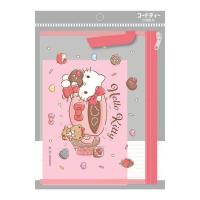 ราคา CODE:D เซ็ตกระเป๋าพร้อมสมุด Sanrio - Hello Kitty (343090-720912010)