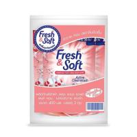 ราคา เฟรชแอนด์ซอฟท์ น้ำยาซักผ้า กลิ่นสปาร์คกิ้งคิส 400 มล. (แพ็ก 3 ถุง) (325667-711120010)