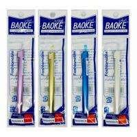 ราคา bepen ปากกาเจลกด หมึกน้ำเงิน 0.5 มม. (แพ็ก 4 ด้าม) (350560-706774010)