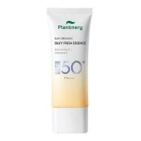 ราคา Plantnery ครีมกันแดด Organic Silky Fresh Essence Sunscreen SPF50+ PA++++ 40 มล. (344033-721697010)