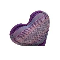 ราคา OTOP Maeyam หมอนหัวใจ ลายขิด สีม่วง (587859-581794010)
