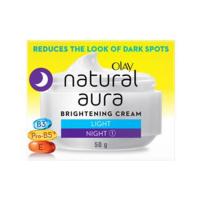 ราคา โอเลย์ เนเชอรัลไวท์ ออร่า ไบร์ทเทนนิ่ง ไนท์ ครีม 50 กรัม (506171-434125010)