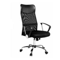 ราคา TS Modern Living เก้าอี้สำนักงาน ตาข่าย ทรงสูง ปรับระดับ มีล้อลาก รุ่น CH0003BK (474418-383219010)