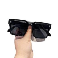 ราคา แว่นกันแดด UNISEX กรอบสี่เหลี่ยมเต็ม สไตล์คลาสสิกทันสมัย แถมผ้าเช็ดแว่น และ ซองใส่แว่น (382391-696795010)