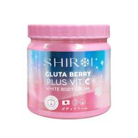 ราคา Shiroi บอดี้ครีม Gluta Berry Plus Vit C White Body Cream 500 กรัม (345163-722585010)