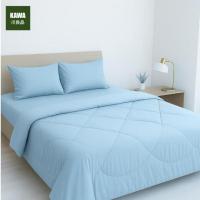 ราคา Home Best ผ้านวม ผ้าห่มนวม สีฟ้า (344925-722431010)