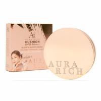 ราคา Aura Rich คุชชั่น Cushion SPF50 PA++++ Glow & Moisturizer 15 กรัม (346590-723647010)