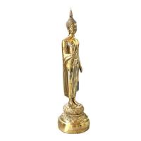 ราคา พระร่วงโรจนฤทธิ์ วัดพระปฐมเจดีย์ เนื้อทองเหลืองขัดเงา สูง 16 นิ้ว (587210-580342010)