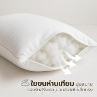 ราคา Thames หมอนโรงแรม5ดาว ใยสังเคราะห์ ขนห่านเทียม (346331-723393010)