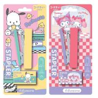 ราคา CODE:D ที่เย็บกระดาษ+ลวดเย็บ Sanrio คละลาย (แพ็ก 2 ชุด) (328804-699927010)