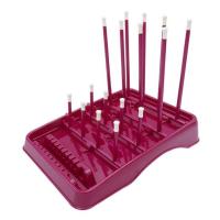 ราคา Pappu ชั้นวางขวดนมและจุกนมขนาดใหญ่ วางได้ 8 ขวด (352841-674270010)