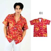 ราคา THE ROOM'S เสื้อฮาวาย ลายมังกรทอง ตรุษจีน (338348-703490010)