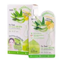 ราคา Nami เจลว่านหางจระเข้สกัดเย็น I'm Fresh Aloe-Lemon Brightening Gel 30 กรัม (6ซอง) (448876-344458010)