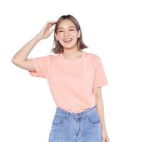 ราคา DOUBLE GOOSE เสื้อยืดคอกลม รุ่น Essential สีส้ม (567042-542603010)