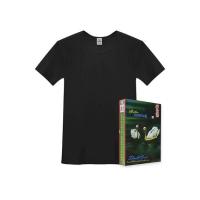 ราคา ห่านคู่ เสื้อยืดผู้ชาย คอกว้าง สีดำ รุ่น Classic แพ็ก 3 ตัว (545863-507641010)