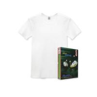 ราคา ห่านคู่ เสื้อยืดผู้ชาย คอกว้าง สีขาว รุ่น Classic แพ็ก 3 ตัว (545854-507572010)