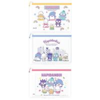 ราคา CODE:D แฟ้มซองซิป PVC ขนาด A4 Sanrio คละลาย (แพ็ก 3 ซอง) (353604-727502010)