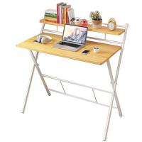 ราคา TS Modern Living โต๊ะคอมพับได้ พร้อมชั้นวางของพับเก็บได้ รุ่น TA0025 (338130-613034010)