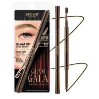 ราคา Browit ดินสอเขียนคิ้ว Glam Gala Brow Pencil 0.12 กรัม (355089-728252010)